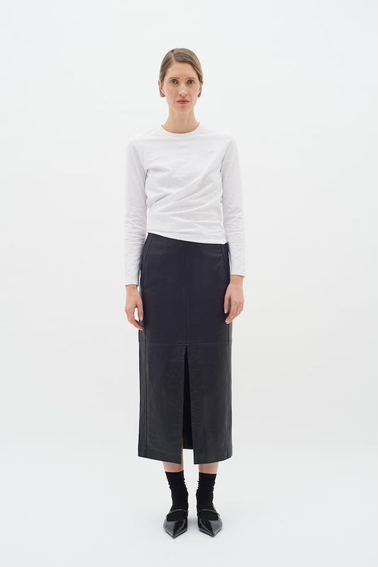 InWear KamaIW leather Skirt